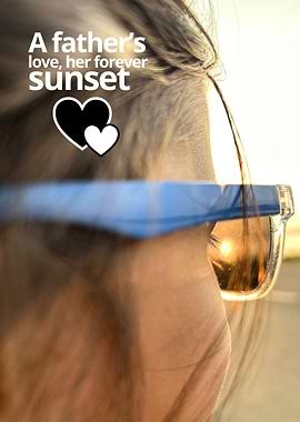 Father's love sunset quote