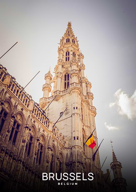 Brussels City Hall Tower