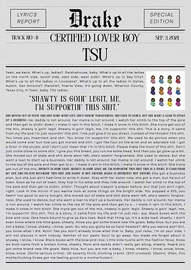 Drake TSU Lyrics
