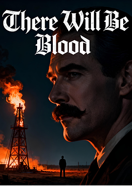 There Will Be Blood Movie Poster