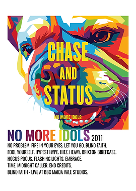 Chase & Status No More Idols Poster