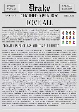 Drake LOVE ALL
