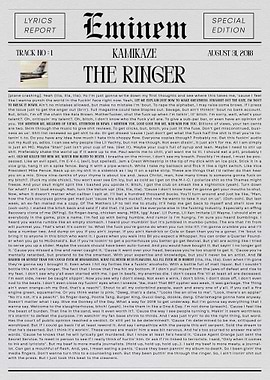 Eminem The Ringer Newspaper