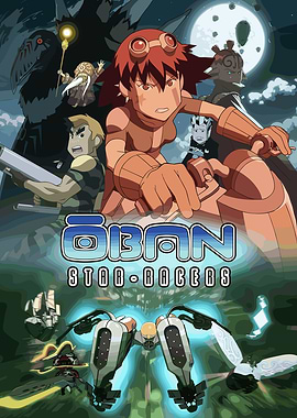 Oban Star Racers Anime Poster