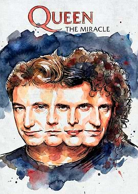 Queen The Miracle Album Art