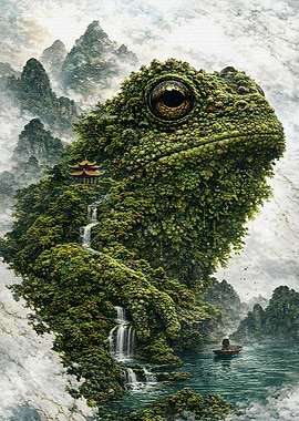 Giant Frog Mountain Swamp Echo