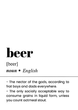 Beer Definition Funny Quote