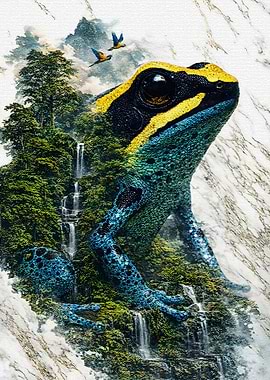 Surreal Frog of the Stillwater