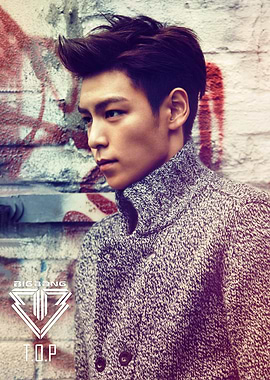 T.O.P. of Big Bang in a Sweater