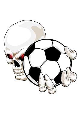 Skull Goalkeeper Soccer