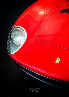Ferrari 250 LM Close-up Poster