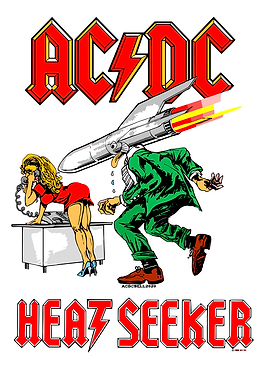 AC/DC Heat Seeker Cartoon