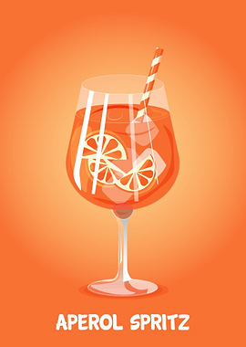 Aperol Spritz Cocktail