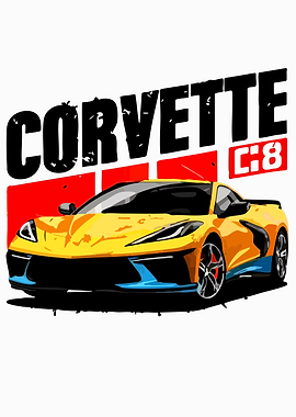 Corvette C8 Sports Car