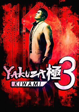 Yakuza Kiwami 3 Game Poster