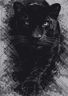 Black Panther Portrait