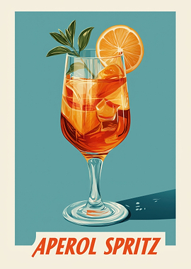 Aperol Spritz Cocktail