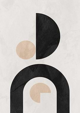 Abstract Geometric Shapes Art