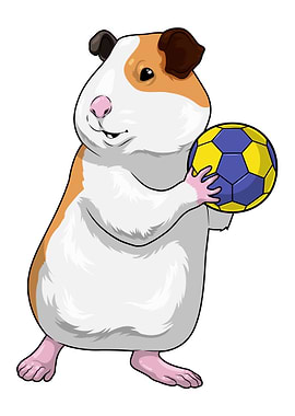 Guinea pig Handball player Handball