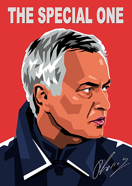 The Special One Pop Art Portrait