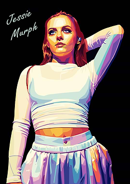 Jessie Murph Pop Art Portrait