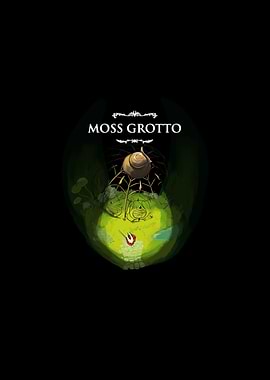 Hollow Knight SIlksong - Moss Grotto Fan Art