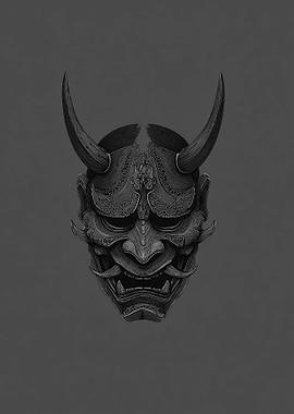 Japanese Oni Mask