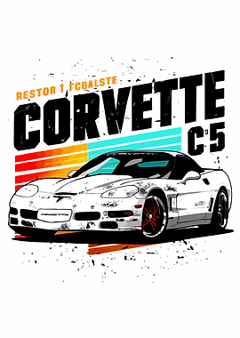 Corvette C5 Graphic