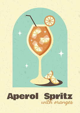 Aperol Spritz with Oranges