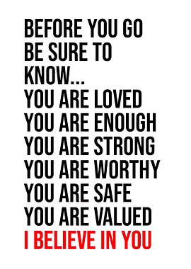 Inspirational Text Art