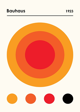 Bauhaus Concentric Circles