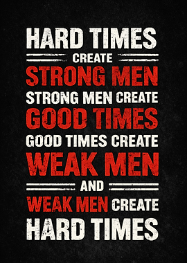 Inspirational Quote About Hard Times