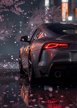 Car Gr Supra in Cherry Blossom