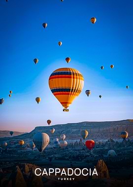 Cappadocia Hot Air Balloons at Sunrise