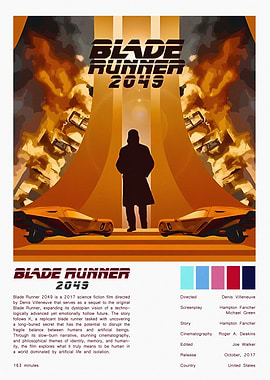 Blade Runner 2049 Minimalist Poster