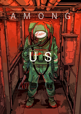 Among Us Imposter with Knife