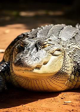 Close-up of a Crocodile