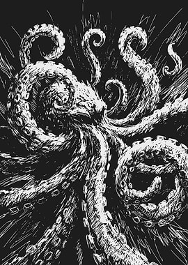 Monstrous Octopus Tentacles