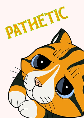 Pathetic Cat Cartoon