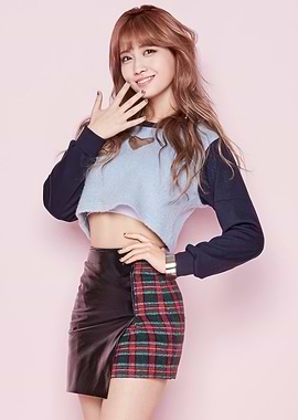 K-Pop Idol Momo in Fashion Outfit