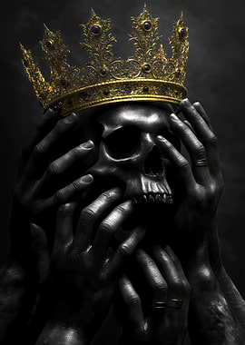 Skull King with Hands