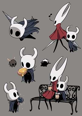 Hollow Knight Characters Enjoying Treats