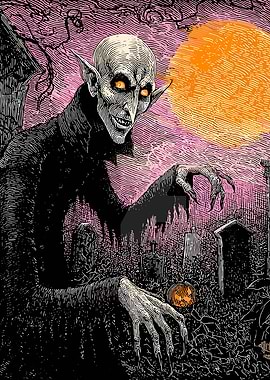 Vampire in a Graveyard