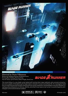 Blade Runner 2049 Movie Poster