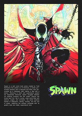 Spawn Comic Book Art