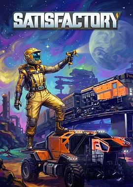 Satisfactory Game Art