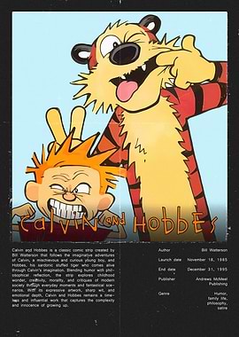 Calvin and Hobbes Comic Art