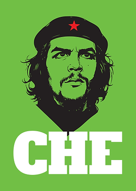 Cyber-Lime Guevara: High-Voltage Icon Pop Art