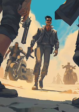 Cyberpunk Aldecado Allies: Nomad Santiago