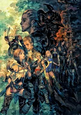 Final Fantasy XII Characters Artwork